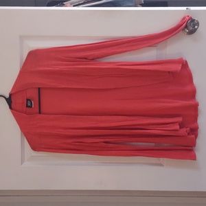 Bobeau long sleeved, pink sweater